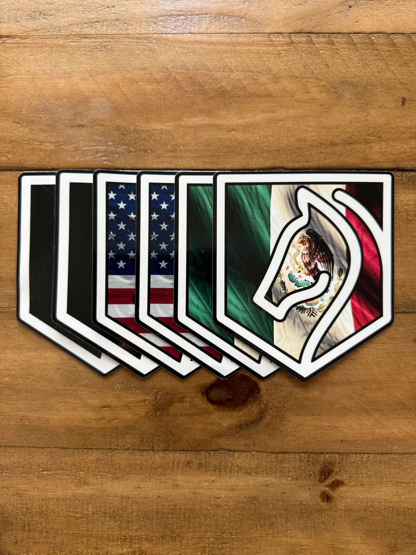 6 CUADRA SANTANA STICKERS - F450 KING RANCH 6 ENTRIES