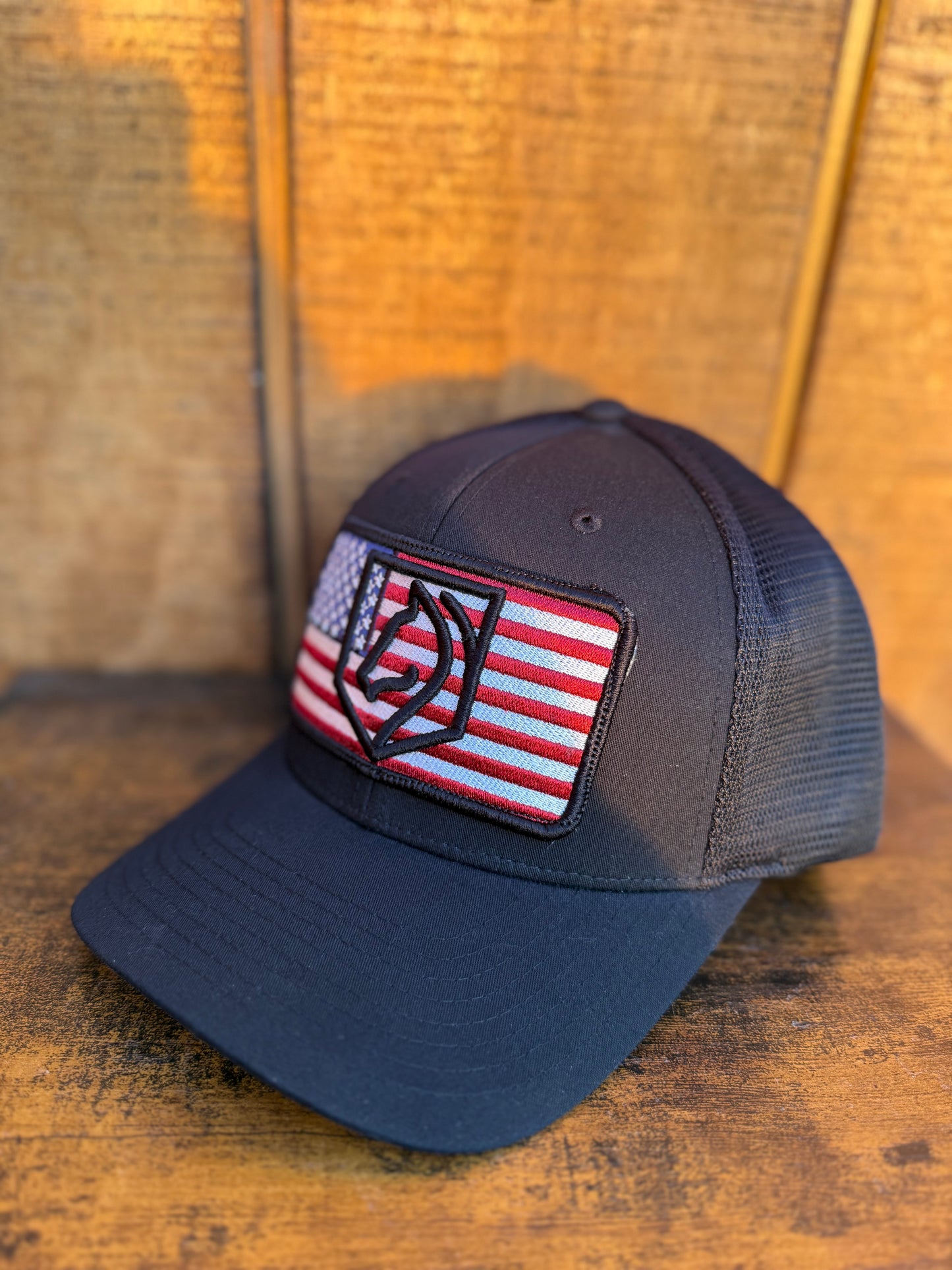 USA LOGO PATCH HAT